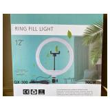 ZOMEI QX-300 Ring Light 12' with Tripod Stand - New