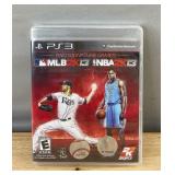 PS3 MLB 2K13/NBA 2K13 PlayStation Combo Pack Basketball & Baseball Game - Brand New