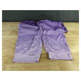Butterfly Print Women's Pajama Set - Purple - Size XL - Brand New