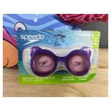 Speedo Splash Jammer Kids Flotation Vest 33-55 lbs and Speedo Goggles Youth Size Age 3-5 - Brand New *A