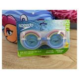 Speedo Splash Jammer Personal Flotation Device (Kids) 33-55 Lbs & Goggles - Brand New *A