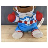 Disney Cuddleez Captain America Plush 22-Inch Long - Brand New *A