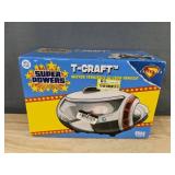 DC Super Powers T-Craft Mister Terrific Hi-Tech Vehicle & Marvel Wolverine Aqua Armor Hydro Pods - Brand New *A