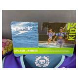 Speedo Splash Jammer - Kids Floating Device 33-35 lbs and Speedo Goggles Youth Age 6-14 - Brand New *A