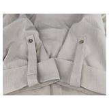 Beige Blouse & Floral Pants Set - Women's Size XL - Brand New
