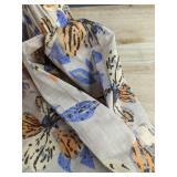 Beige Blouse & Floral Pants Set - Women's Size XL - Brand New