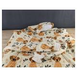 Dog Print Blanket Hoodie - Oversized Fits Most - Brand New
