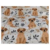 Dog Print Blanket Hoodie - Oversized Fits Most - Brand New