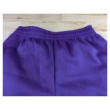 Jogging Set with Zip Front Top & Elastic Waist Pants Purple Women's Size XL - Brand New