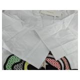 OSHOPLIVE Women's White Button-Up Top - 3/4 Sleeves - Size XL - Brand New