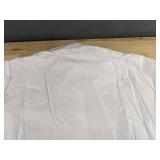 OSHOPLIVE Women's White Button-Up Top - 3/4 Sleeves - Size XL - Brand New