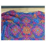 Women's Flowered Print Top - Long Sleeve Size M - Brand New