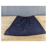 Blue & Black Skirt & Blazer Set - Women's Size Medium - Brand New
