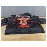 Hoodie - Black Women's Merry Christmas with Reindeer - Size Large - Brand New