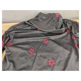 Hoodie - Black Women's Merry Christmas with Reindeer - Size Large - Brand New