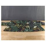 Women's Long Sleeve Top - Botanical Floral Print - Size XL - Brand New