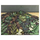 Women's Long Sleeve Top - Botanical Floral Print - Size XL - Brand New