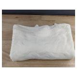 Off-White Women's Cable Knit Sweater - Size Small - Brand New