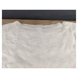 Off-White Women's Cable Knit Sweater - Size Small - Brand New