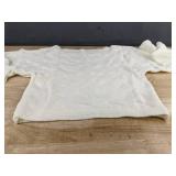 Off-White Women's Cable Knit Sweater - Size Small - Brand New