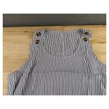 2 Sleeveless Stripe Dresses - Blue Stripe & Yellow Stripe Women's Size XL - Brand New
