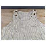 2 Sleeveless Stripe Dresses - Blue Stripe & Yellow Stripe Women's Size XL - Brand New