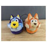 Bluey & Bingo Plush Slippers - Kids Size 11/12 - Brand New