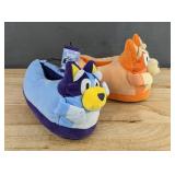 Bluey & Bingo Slippers - Youth Size 2/3 - Brand New