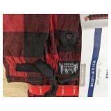 Lucky Brand Men's Sleep Fleece Pant Size XS Red & Black - Brand New