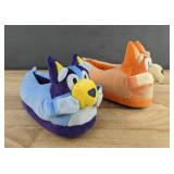 Bluey & Bingo Plush Slippers - Kids Size 13/1 - Brand New