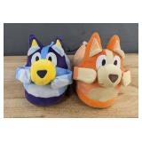 Bluey & Bingo Plush Slippers - Kids Size 13/1 - Brand New