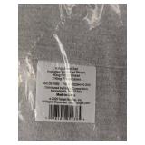 King Sheet Set - King Flat Sheet & King Fitted Sheet & 2 Pillowcases Gray - Brand New