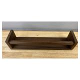 4-Pack Wooden Wall-Mount Shelves 16.5 x 4 x 3.5 in - New