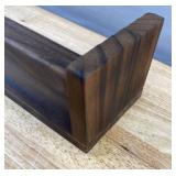 4-Pack Wooden Wall-Mount Shelves 16.5 x 4 x 3.5 in - New