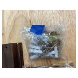 4-Pack Wooden Wall-Mount Shelves 16.5 x 4 x 3.5 in - New