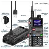 2 Baofeng AR-5RM 10W NOAA Multi-Band Two-Way Radios - Brand New
