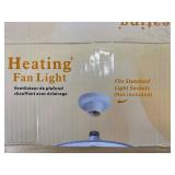 Heating & Fan Light - Ceiling Heater with Remote - Brand New