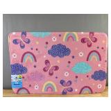 2 Comfort Bay Kids Bathmats - Rainbows and Mermaids - 18 x 28 in - Brand New
