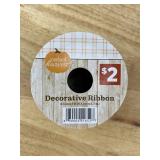 12 Perfect Harvest Decorative Ribbon Spools 2.5 in x 9 ft - Brand New