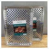 18 True Living BBQ Grill Foil Drip Pans 16.5' x 11.5' - Brand New