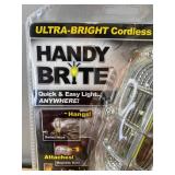 Handy Brite Cordless Work Light - Ultra-Bright LEDs 500 Lumens - Brand New