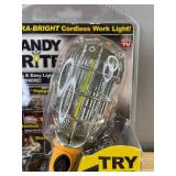 Handy Brite Cordless Work Light - Ultra-Bright LEDs 500 Lumens - Brand New