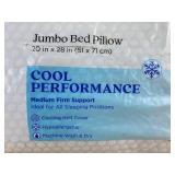 Comfort Bay Jumbo Bed Pillow 20' x 28' - Brand New