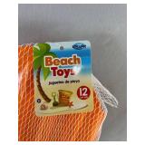 NextWave Beach Toys 12-Piece Sand Toy Set - Brand New