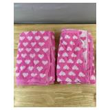 Pink Kids 2 Bath Towels & 2 Wash Cloth Sets - Brand New
