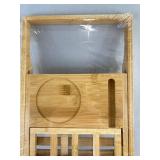 Comfort Bay Bamboo Bath Caddy Extendable - 27.5" - Brand New