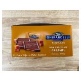 52 Ghirardelli Squares Milk Chocolate Caramel - Brand New