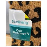True Living Coir Doormat - Leopard Print - Welcome to our Home - 18" x 30" - Brand New