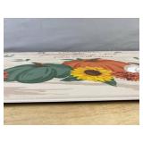Perfect Harvest Kitchen Mat - Pumpkin Patch Design - 17' x 28.5' - Brand New