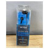 2 Vibe Sound Comfort Plus Stereo Earbuds - Brand New